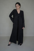 Midnight crepe silk