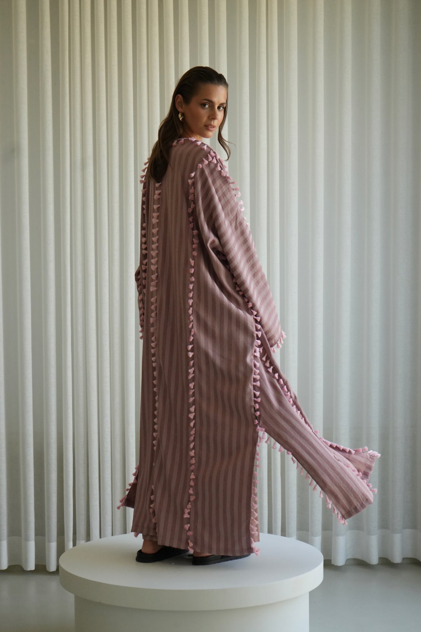 Pink summer fringe