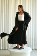 Black summer fringe